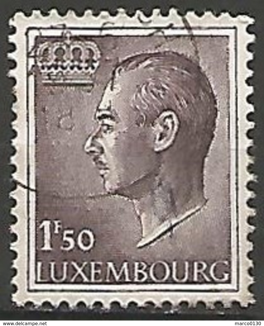 LUXEMBOURG N° 663 OBLITERE - 1965-91 Jean