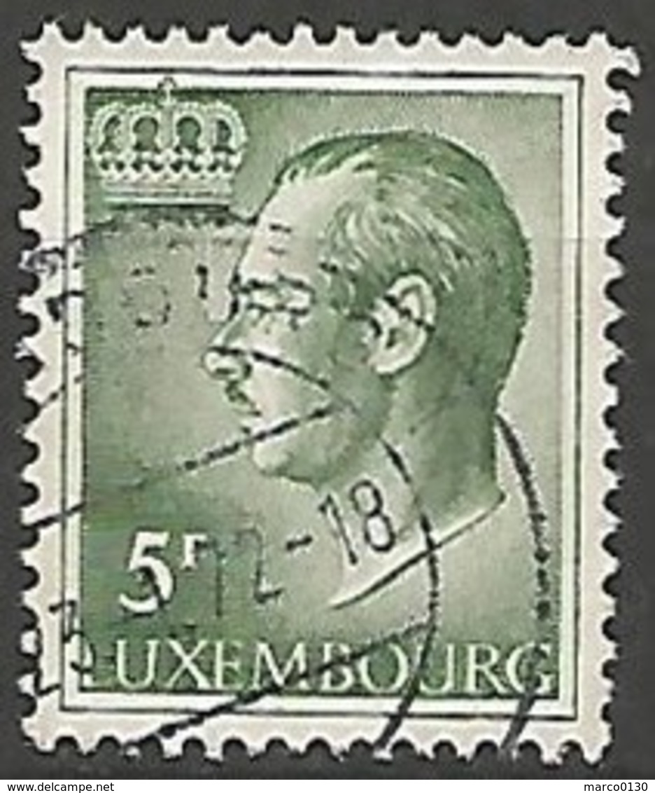 LUXEMBOURG N° 780 OBLITERE - 1965-91 Jean