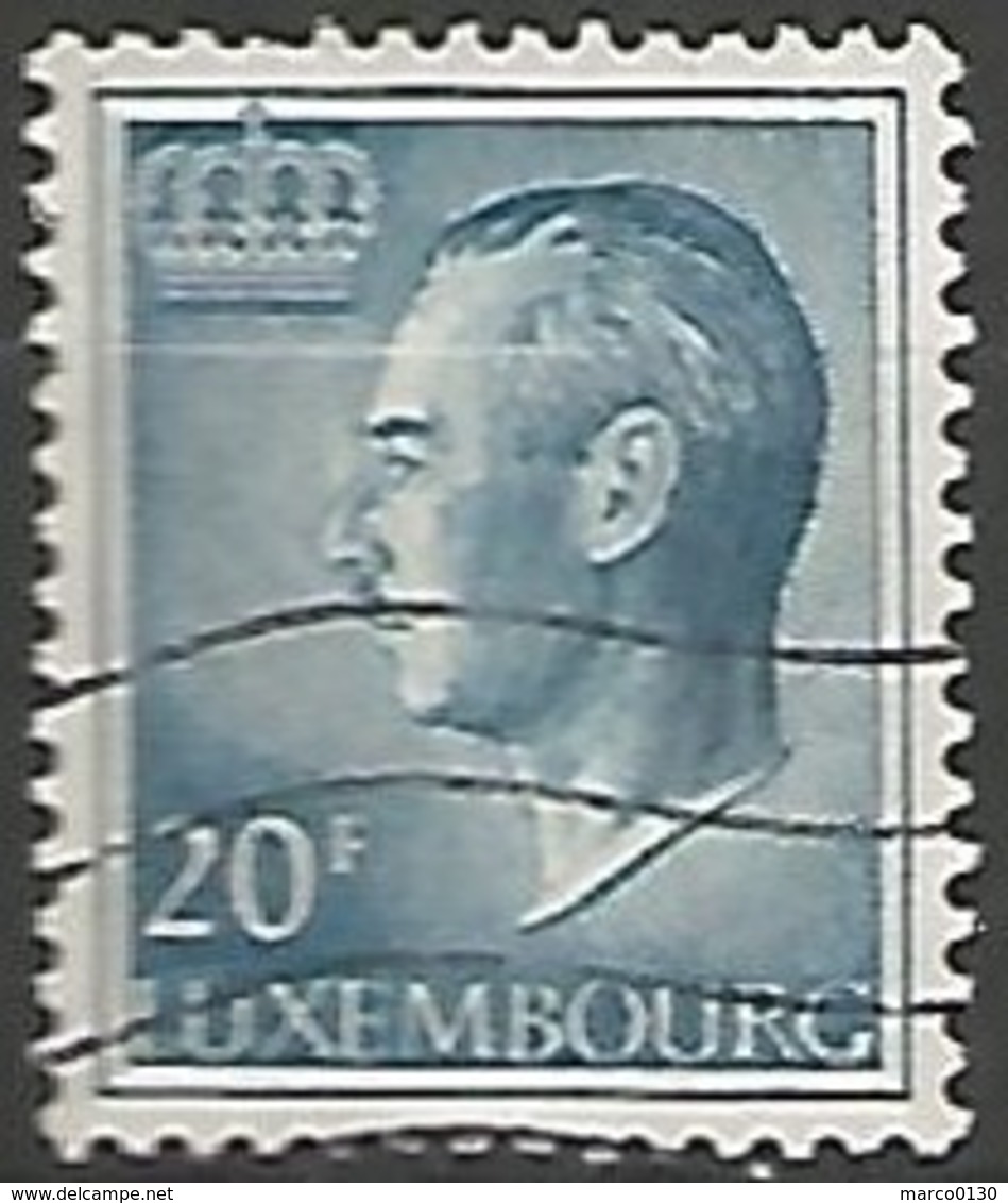 LUXEMBOURG N° 871 OBLITERE - 1965-91 Jean