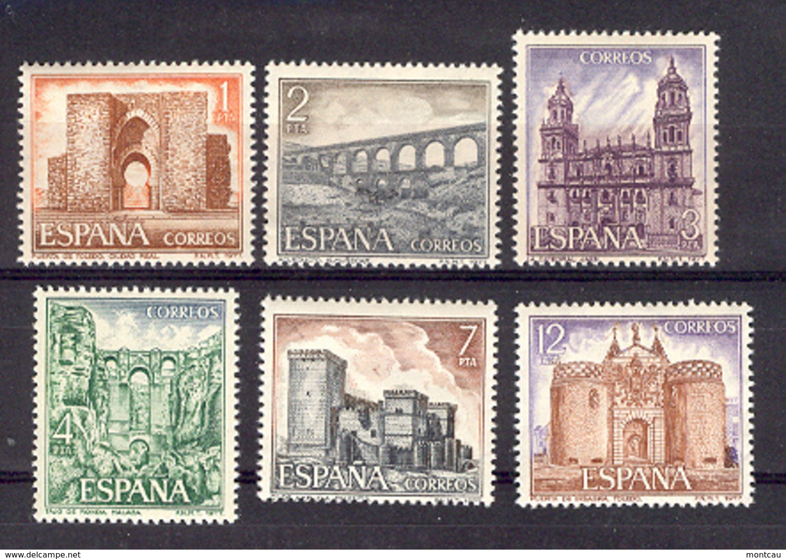 Spain 1977 - Turismo 9a Ed 2417-22 (**) - Nuevos