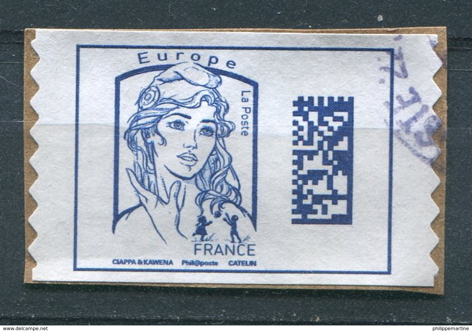 France 2015 - Adhésif YT 1176A (o) Sur Fragment - Other & Unclassified