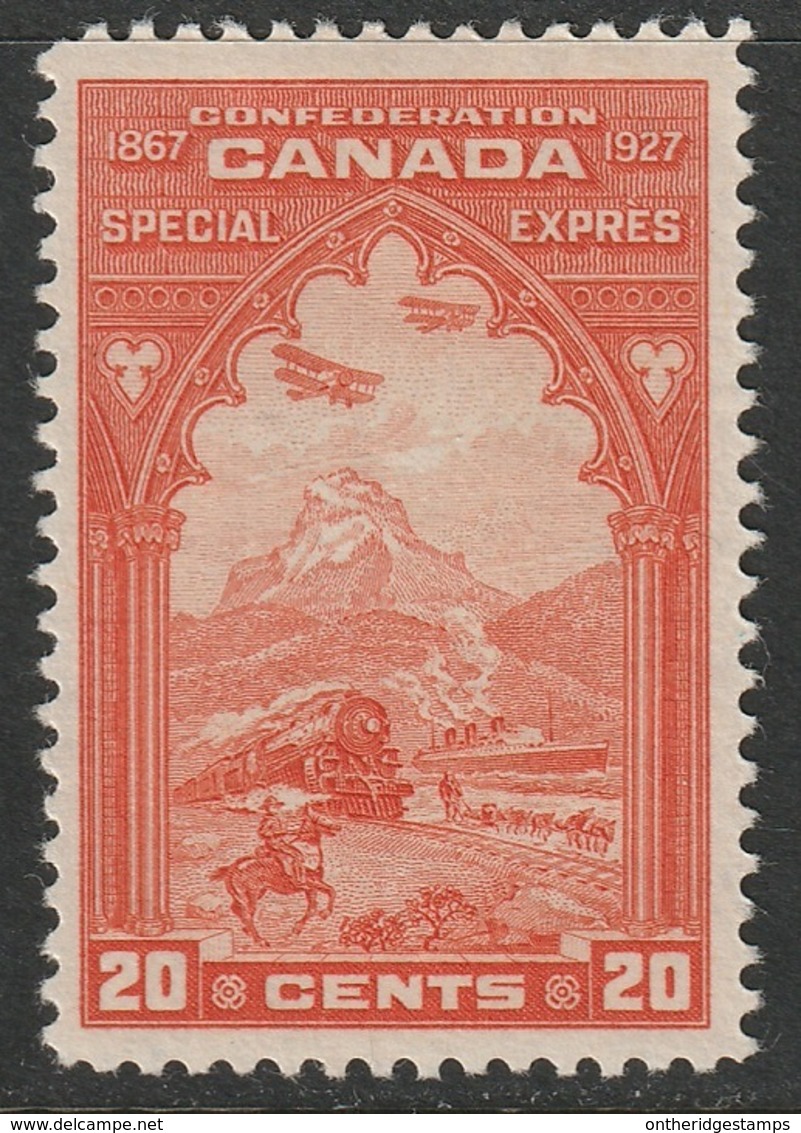 Canada Sc E3 Special Delivery MH - Eilbriefmarken