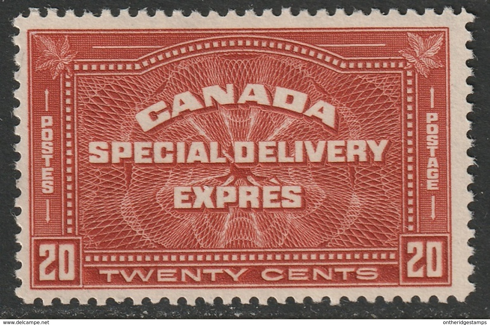 Canada Sc E4 Special Delivery MLH - Exprès