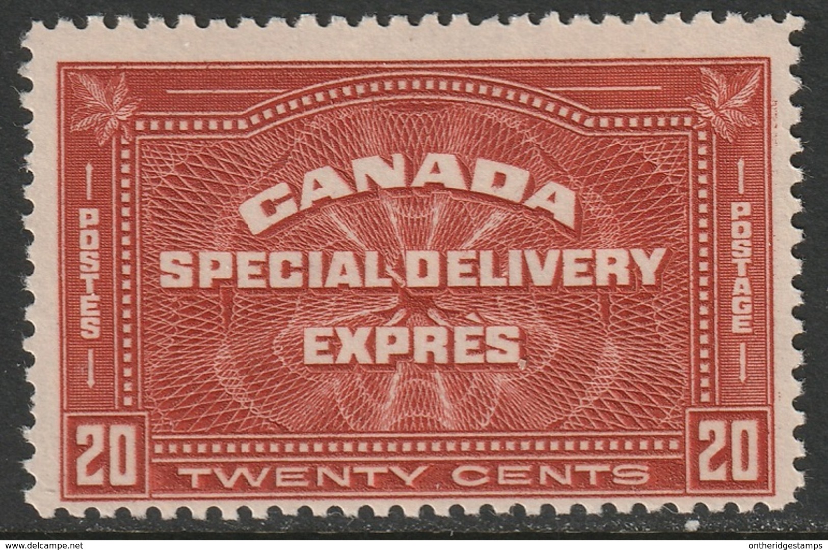 Canada Sc E4 Special Delivery MNH - Correo Urgente