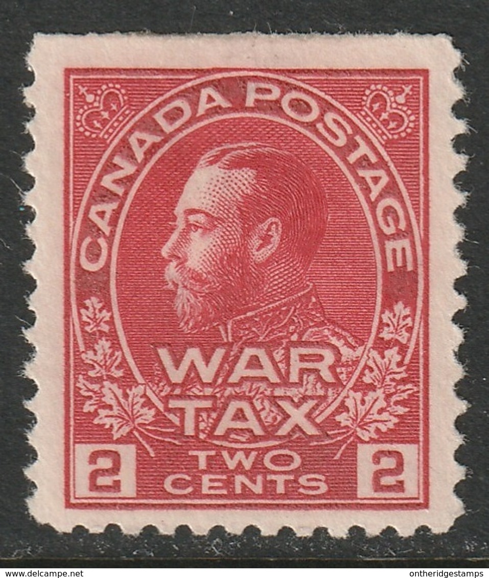 Canada Sc MR2 War Tax MH With Hinge Thin - Oorlogsbelastingen