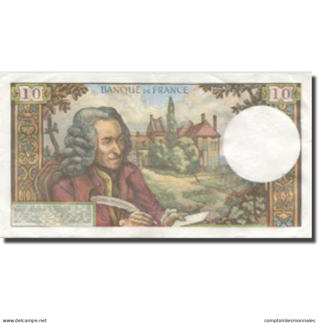 France, 10 Francs, Voltaire, 1973, 1973-06-07, SUP, Fayette:62.62, KM:147d - 10 F 1963-1973 ''Voltaire''