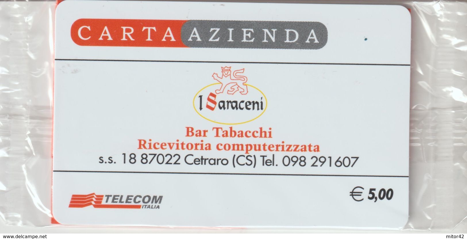 45-Carta Azienda-I Saraceni-Cetraro-Cosenza-Nuova In Confezione Originale - Otros & Sin Clasificación