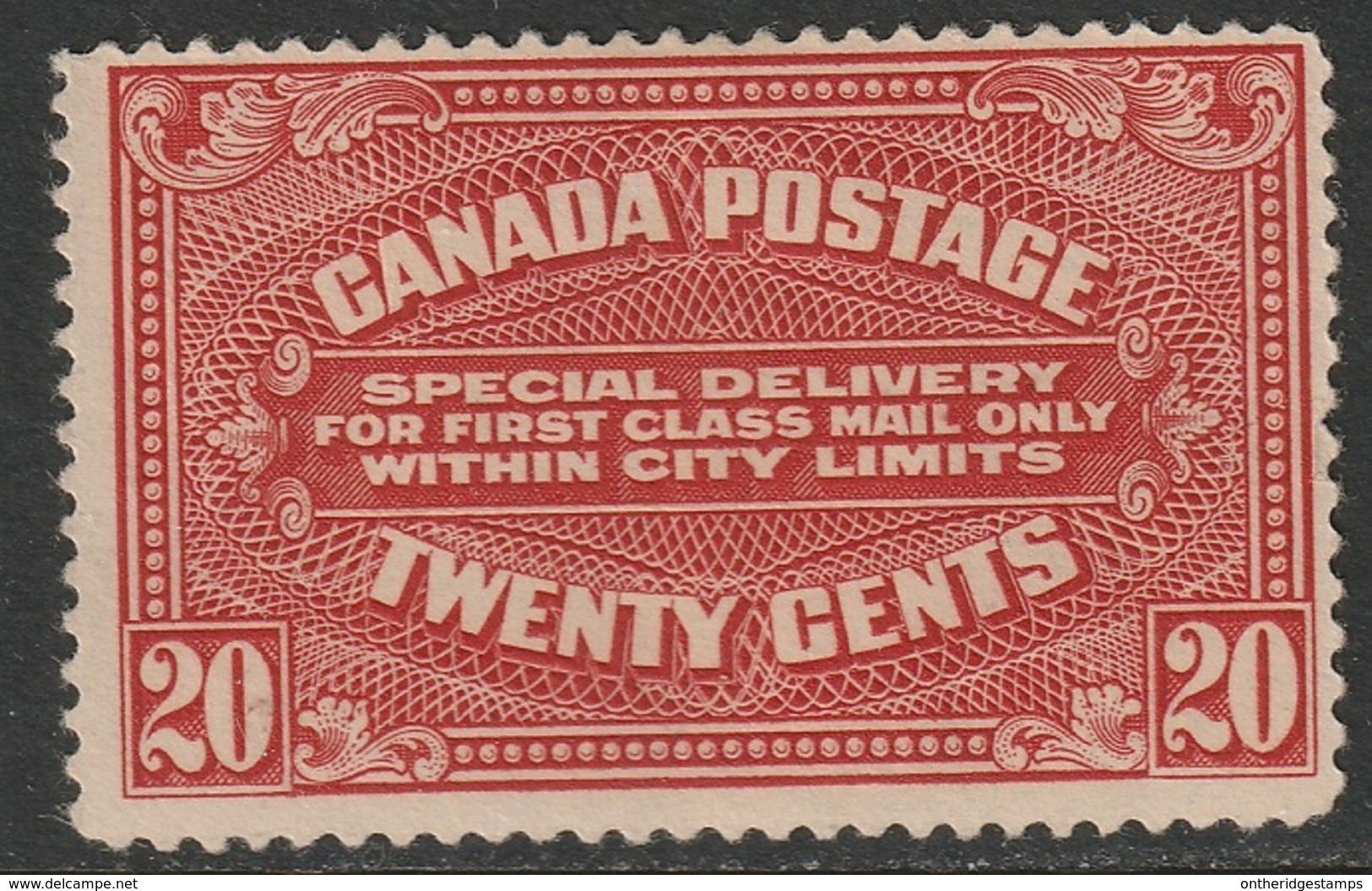Canada Sc E2 Special Delivery MLH - Exprès