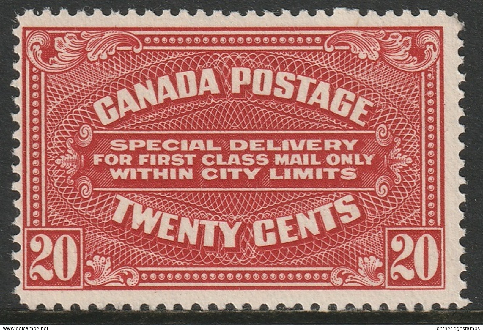 Canada Sc E2a Mi 115 Yt E2 Special Delivery MNH** - Exprès