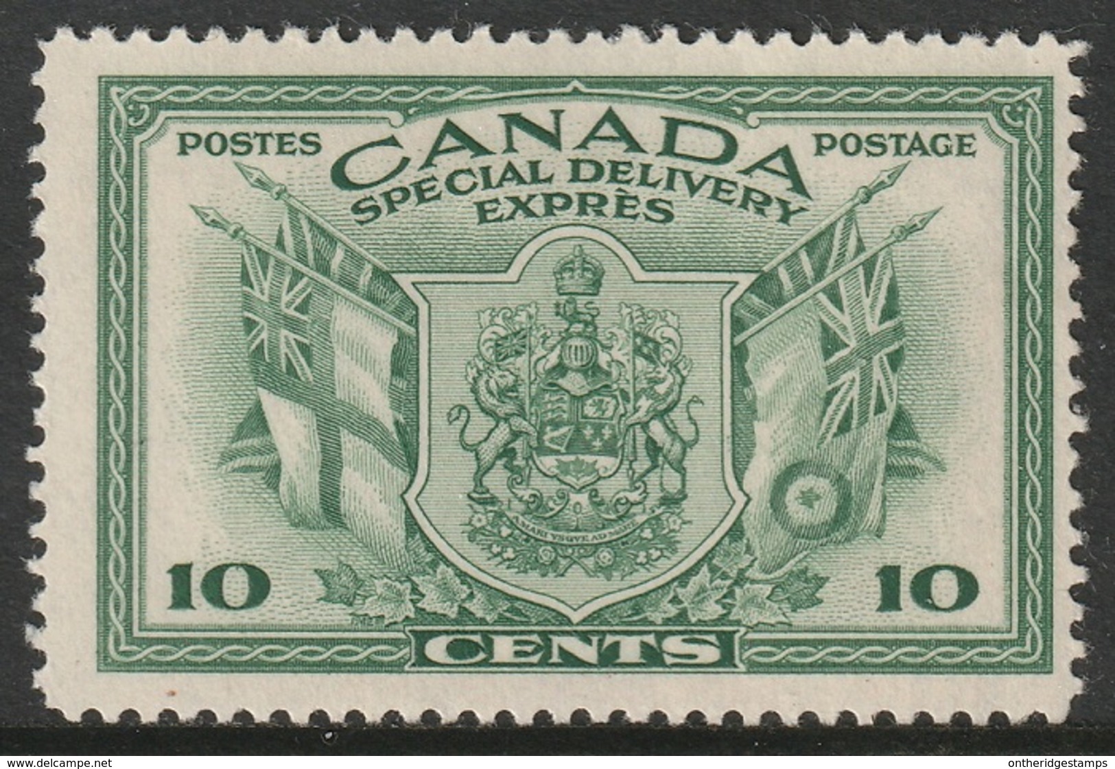 Canada Sc E10 Special Delivery MLH - Eilbriefmarken