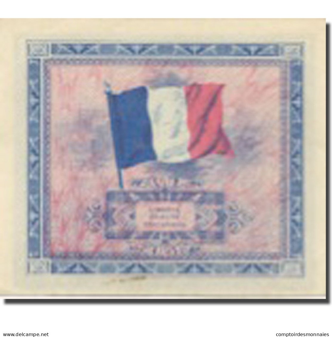 France, 5 Francs, Drapeau/France, 1944, 1944-06-06, SUP, Fayette:VF 17.02 - 1944 Bandiera/Francia