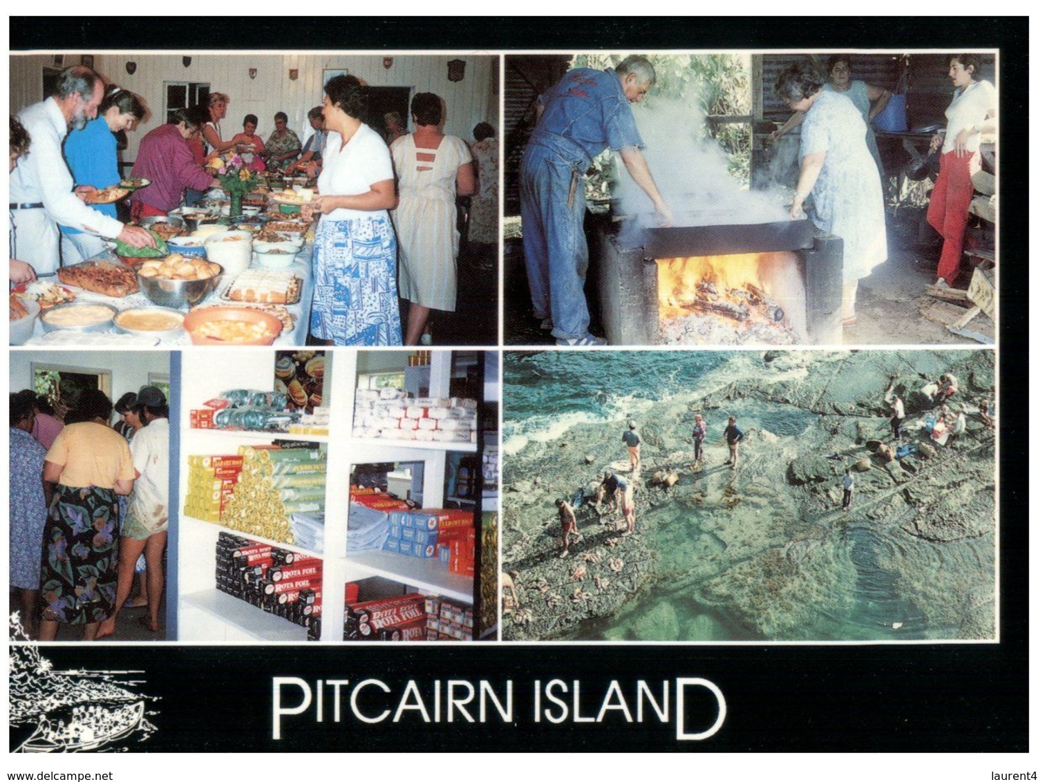 (C 14) Pitcairn Island (number 5 Of 10) - Isole Pitcairn