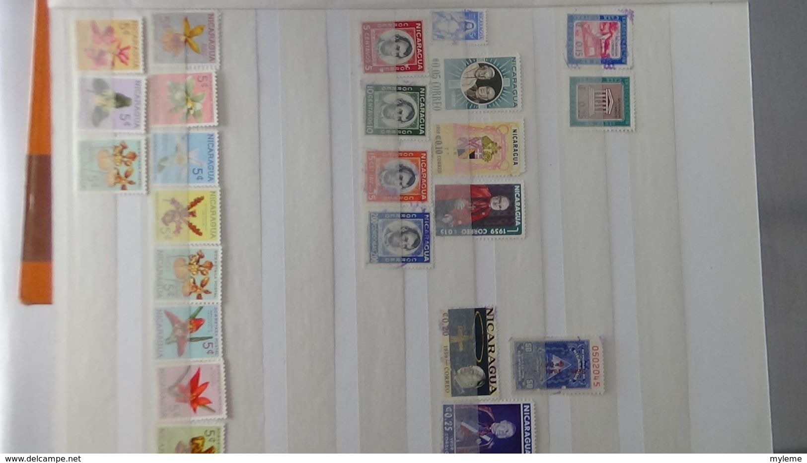 H6 Très belle collection du NICARAGUA dont timbres de  service. A saisir !!!