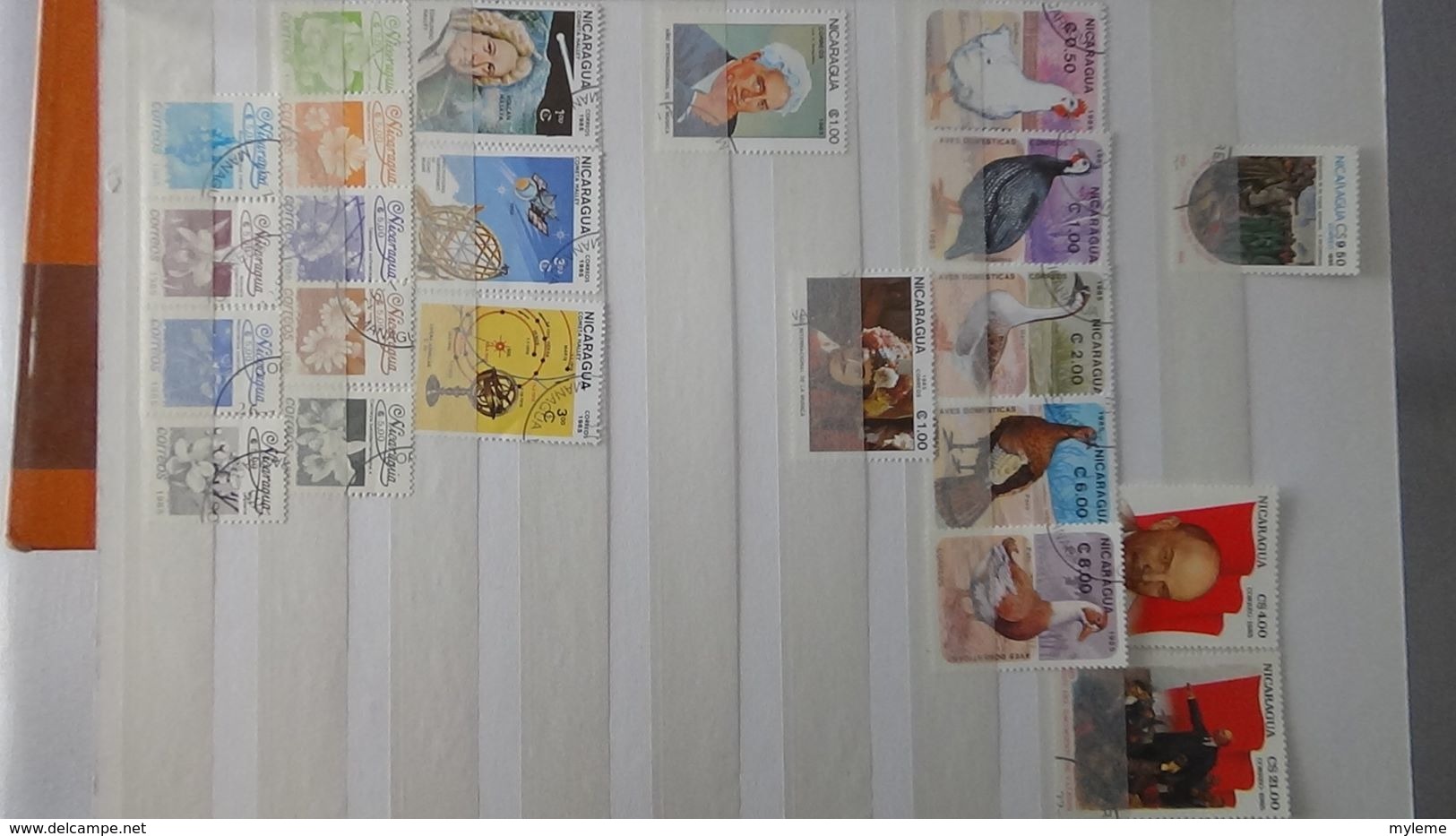 H6 Très belle collection du NICARAGUA dont timbres de  service. A saisir !!!