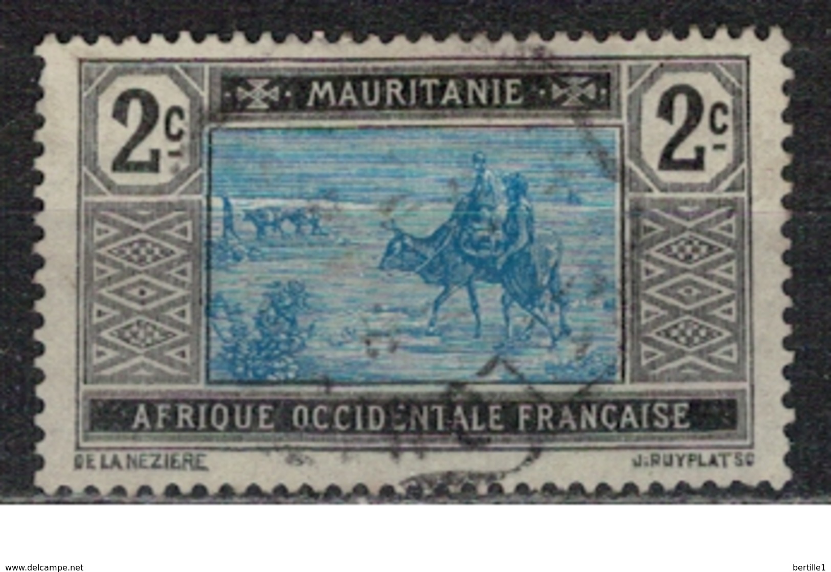 MAURITANIE           N°  YVERT  :   18   OBLITERE       ( Ob   6/ 51  ) - Used Stamps