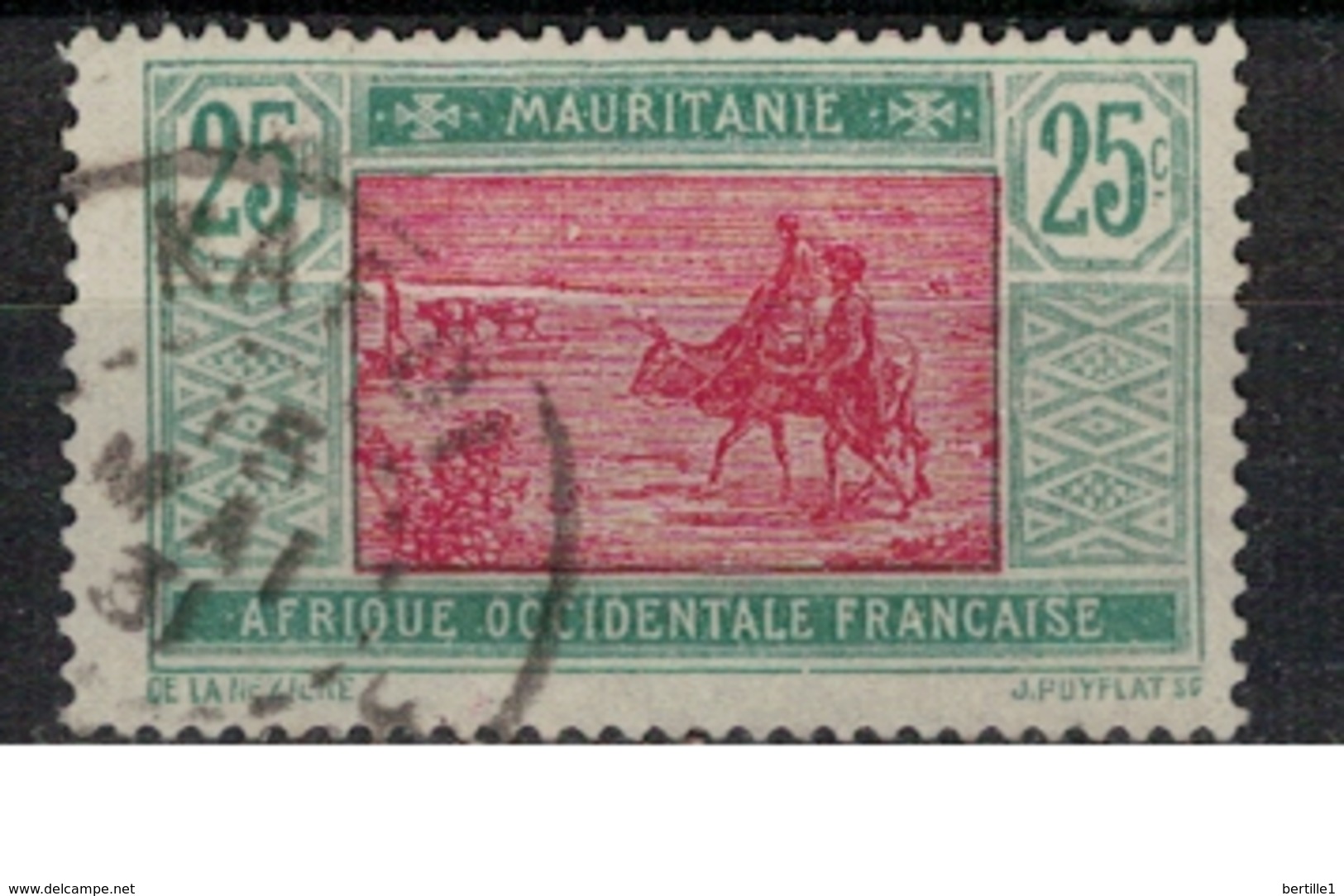 MAURITANIE           N°  YVERT  :   42   ( 1 )      OBLITERE       ( Ob   6/ 51  ) - Used Stamps