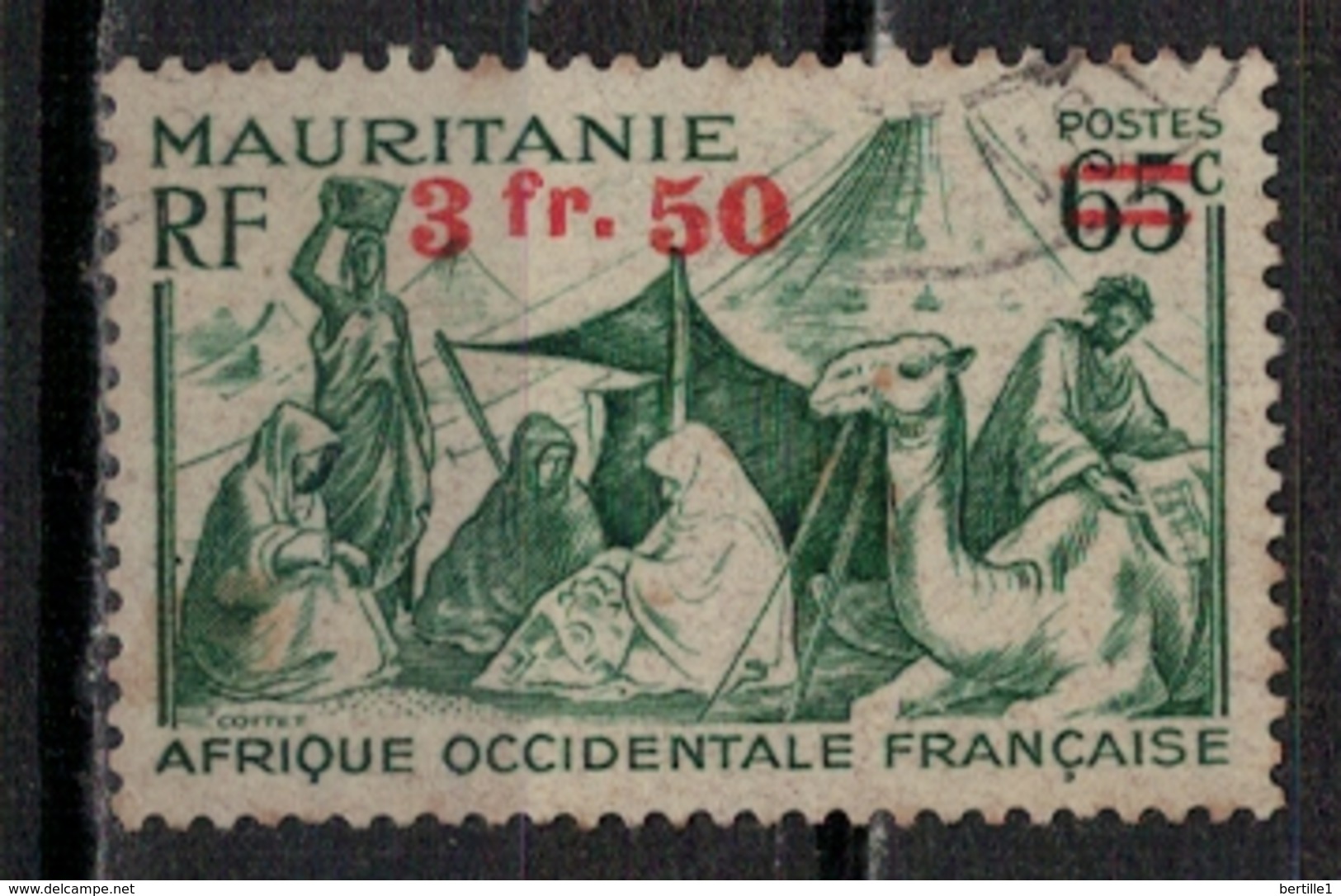 MAURITANIE           N°  YVERT  :   133 ( 1 )    OBLITERE       ( Ob   6/ 51  ) - Used Stamps