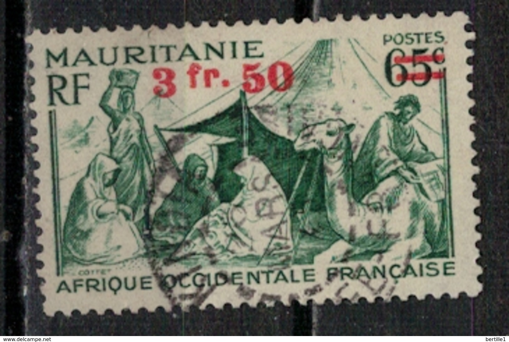 MAURITANIE           N°  YVERT  :   133 ( 2 )    OBLITERE       ( Ob   6/ 51  ) - Used Stamps