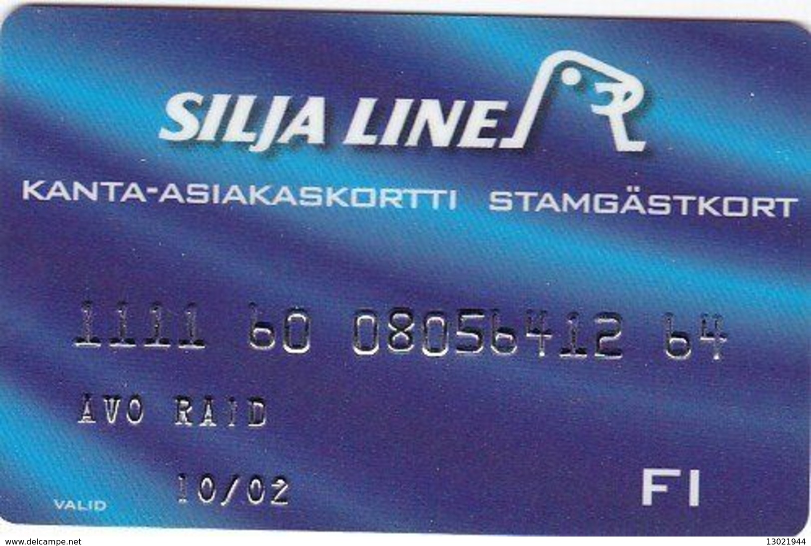 FINLANDIA KEY CABIN       Silja Line ( Shipping Company ) - Hotelsleutels (kaarten)