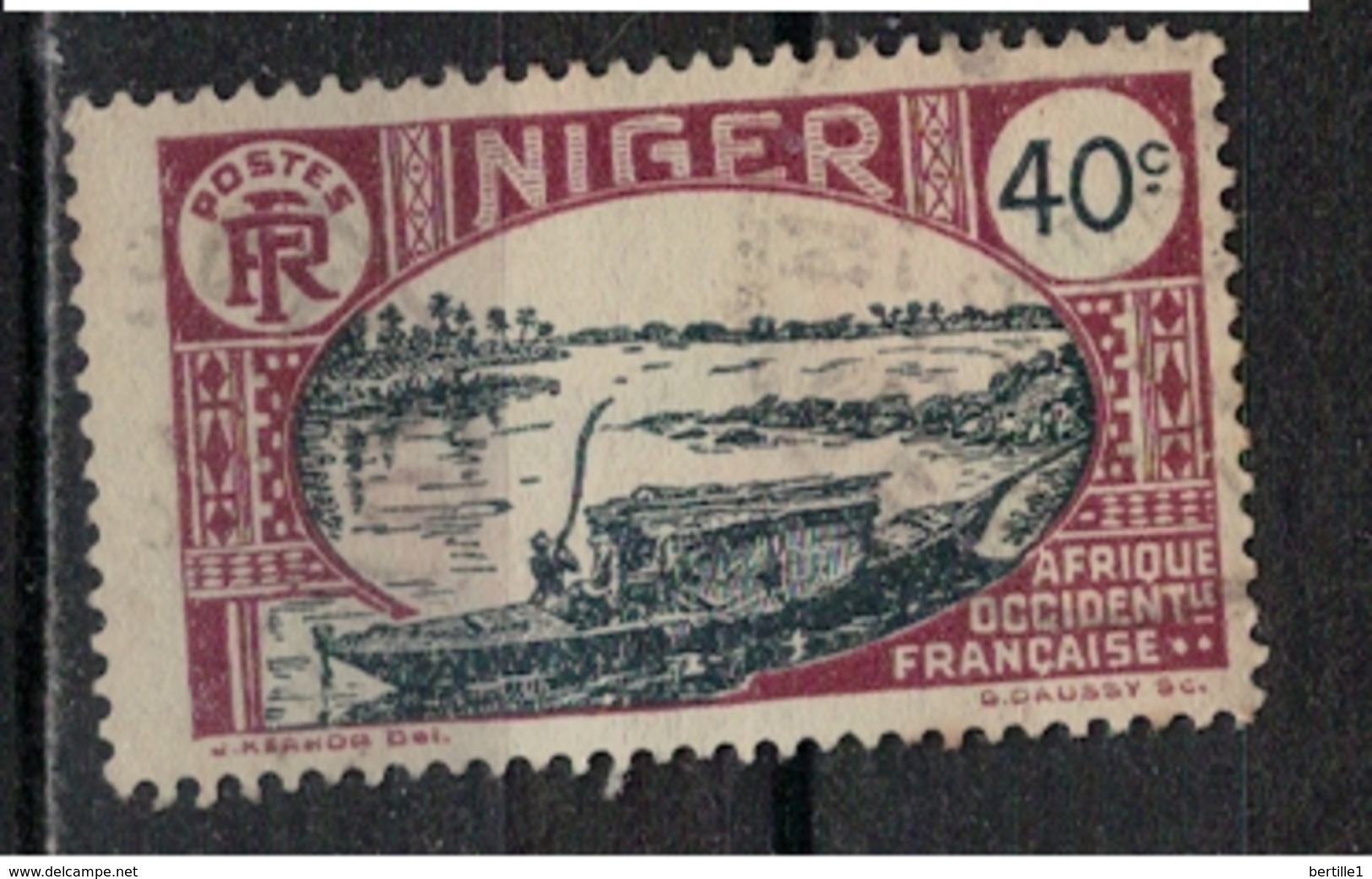 NIGER          N°  YVERT  :   39  ( 1 )       OBLITERE       ( Ob   6/ 52  ) - Used Stamps