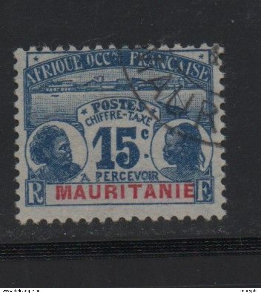 LOT 500 -  MAURITANIE TAXE   N° 11  - Cote 9.00 € - Used Stamps