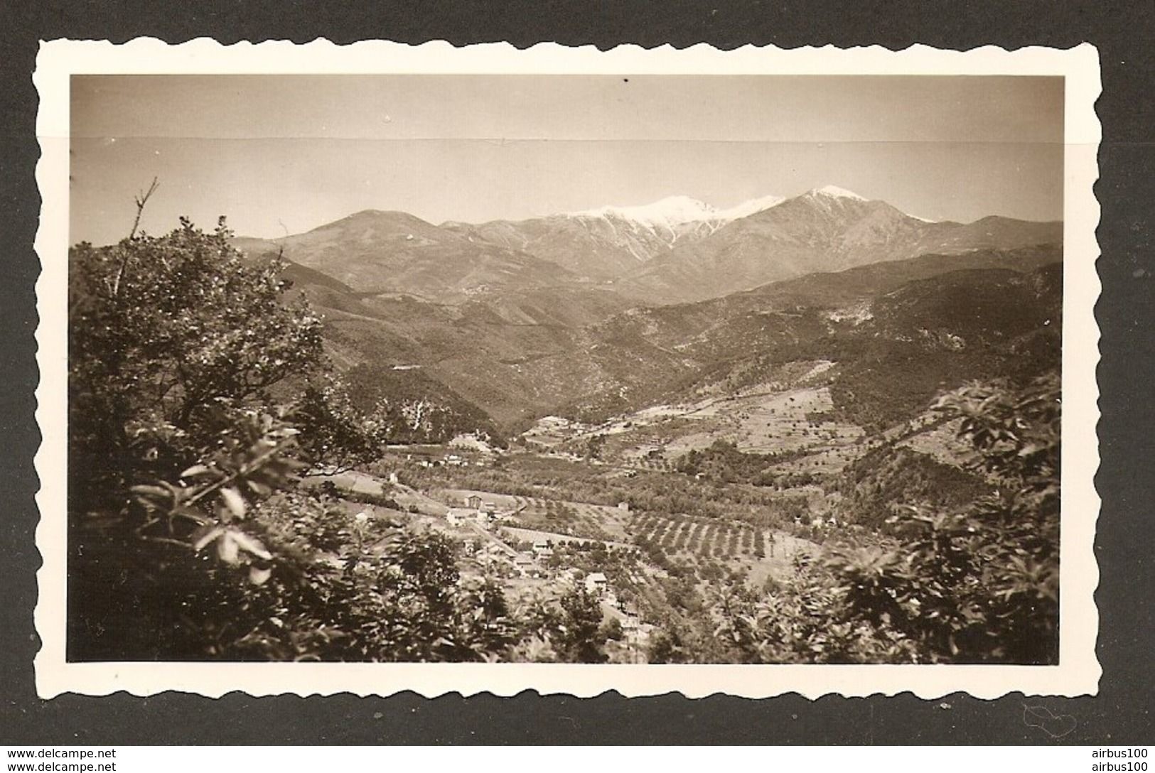 PHOTO ORIGINALE MAI 1957 - LE CANIGOU VU De La ROUTE Du FORT - Lieux