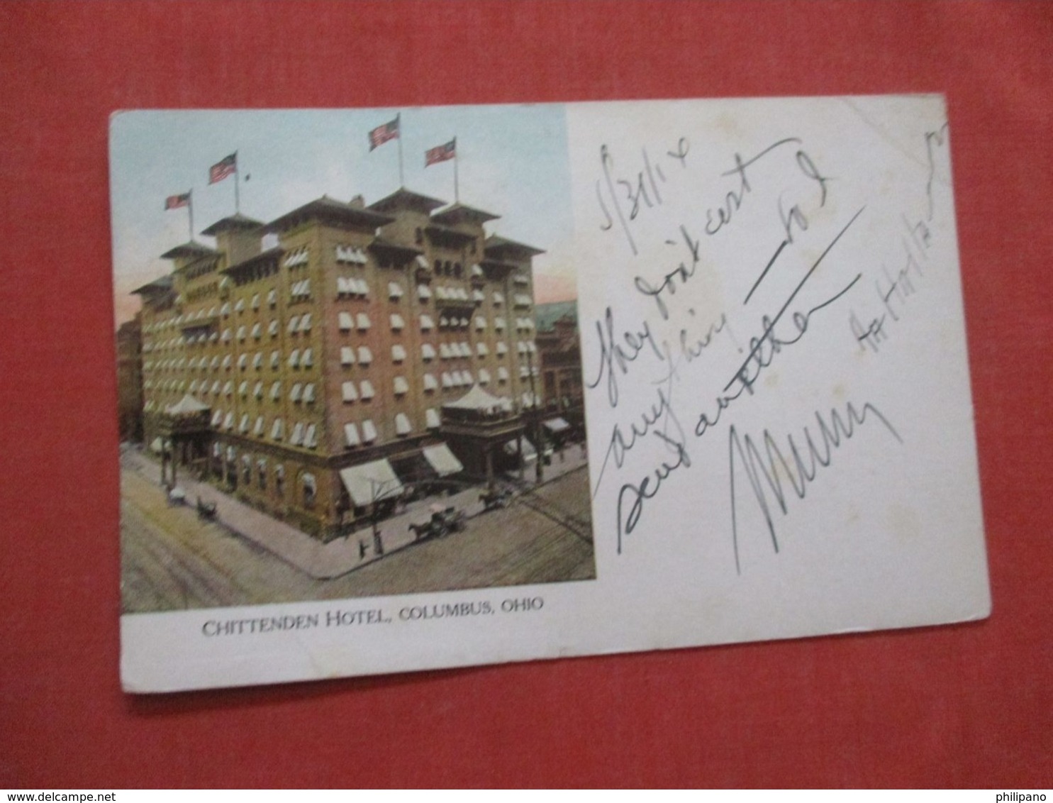 Chittenden Hotel     Ohio > Columbus  Ref 4207 - Columbus