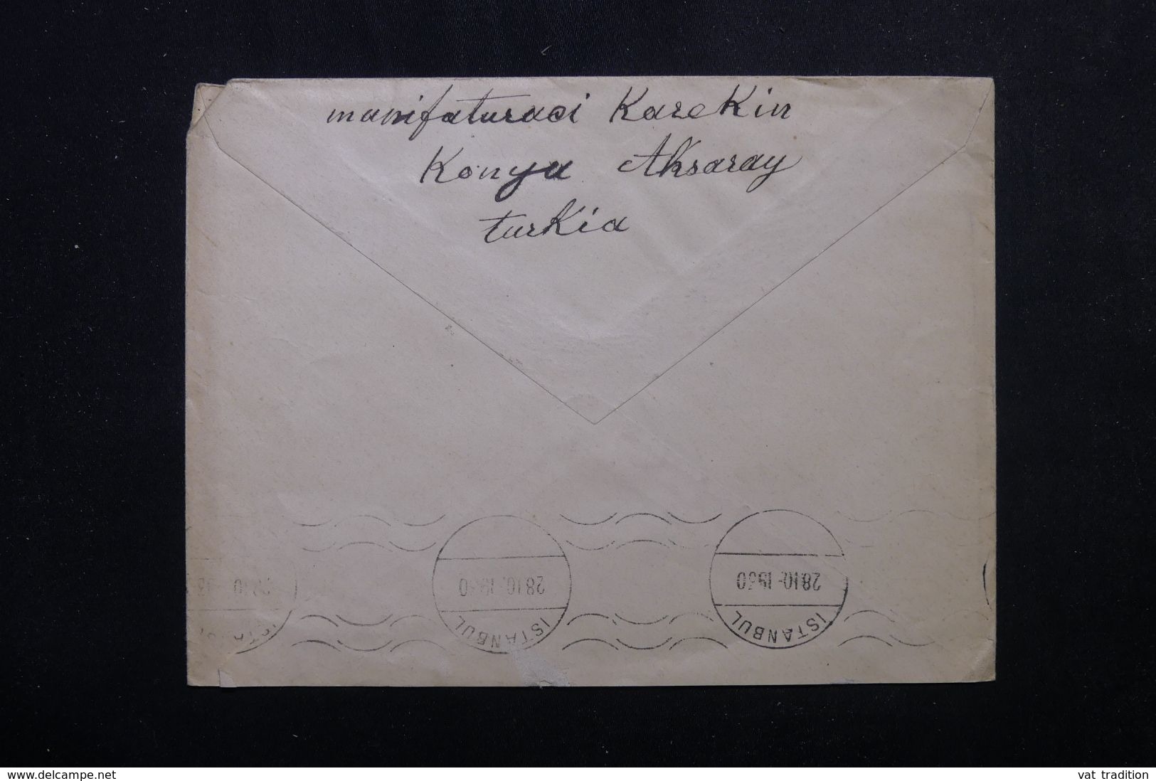 TURQUIE - Enveloppe Aksaray Pour La France En 1930 -  L 64420 - Lettres & Documents