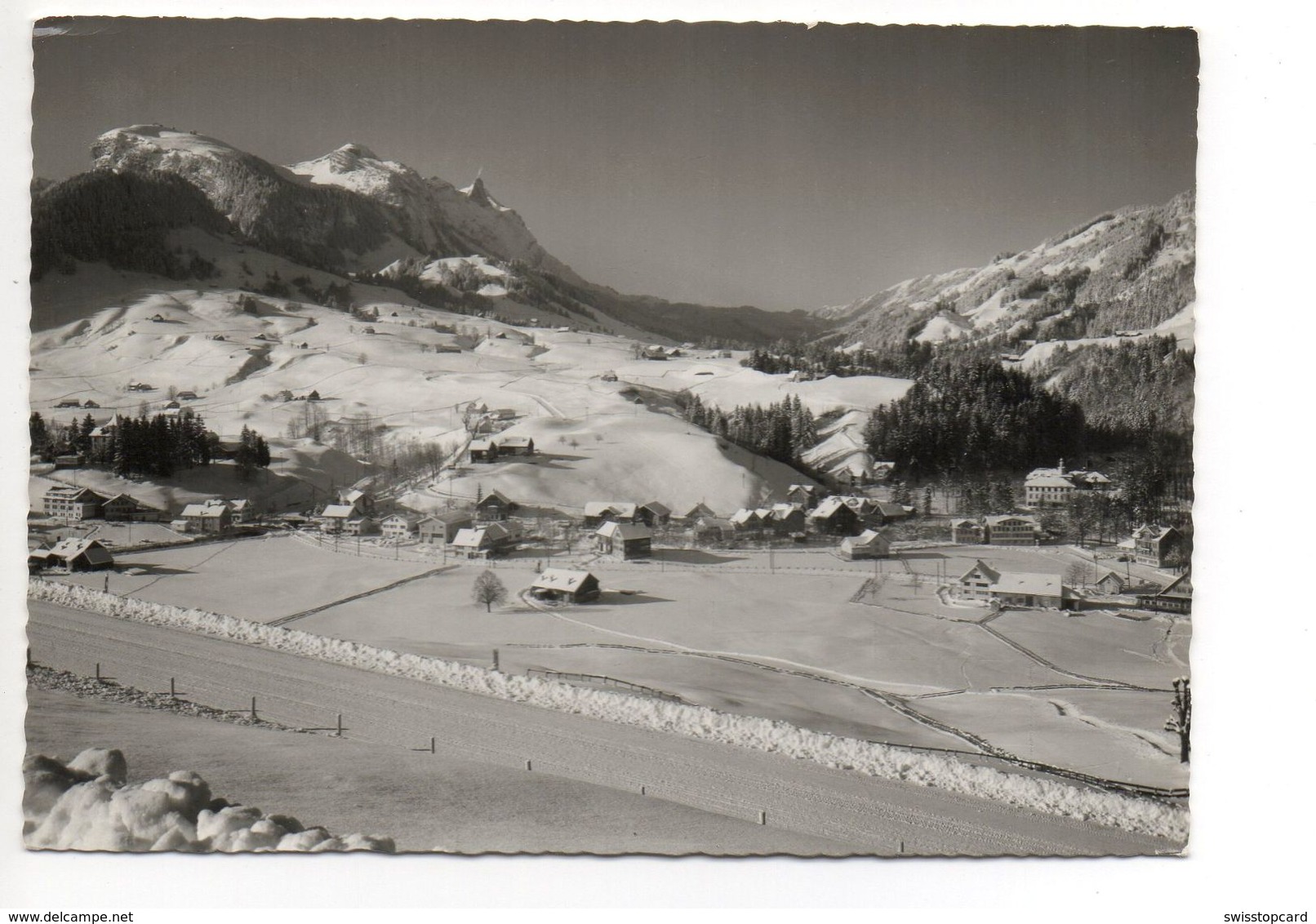 WEISSBAD Mit Ebenalp Schäfler Öhrli & Kronberg - Kronberg