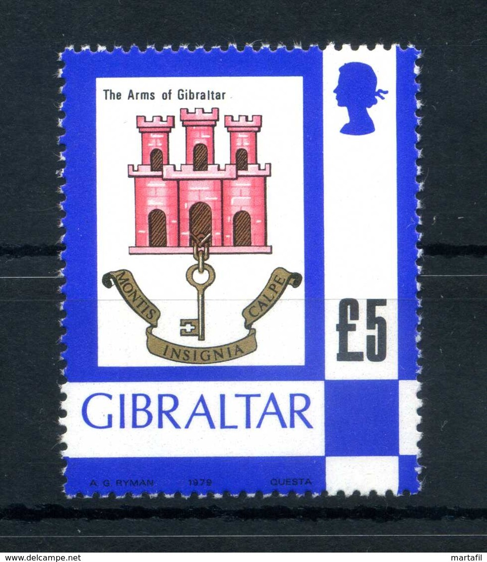 1979 GIBILTERRA SET MNH ** Serie Ordinaria 5£ - Gibilterra