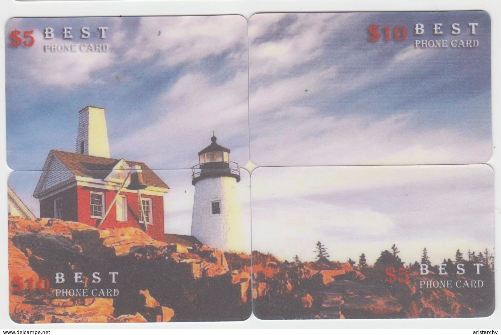 LIGHTHOUSE BEACON SET OF 7 PUZZLES