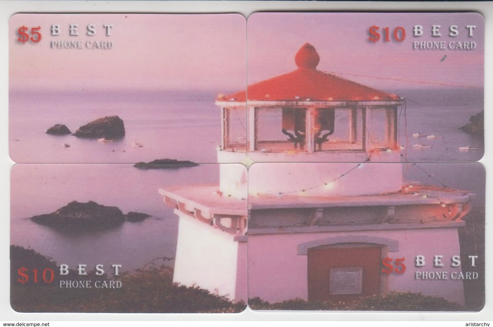 LIGHTHOUSE BEACON SET OF 7 PUZZLES