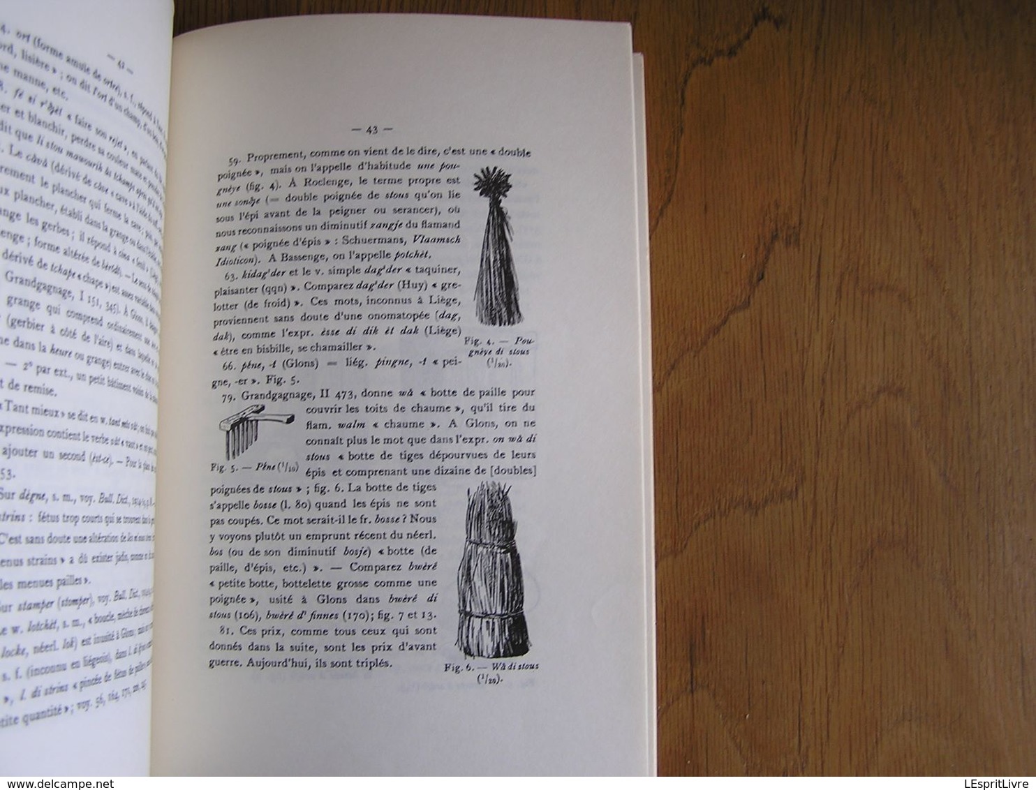 LE TRESSAGE DE LA PAILLE DANS LA VALLEE DU GEER Régionalisme Dialectale Dialecte Wallon Patois Glons Ancien Métier