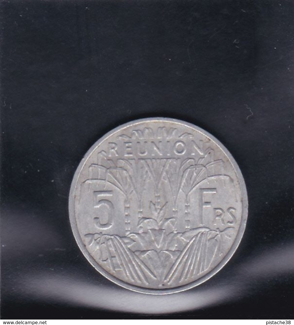 Pièce De Monnaie REUNION - République Française De 5 Fs De 1955 - Argus. Monnaies Du Monde De J.L. THIMONIER (A Voir) - Réunion