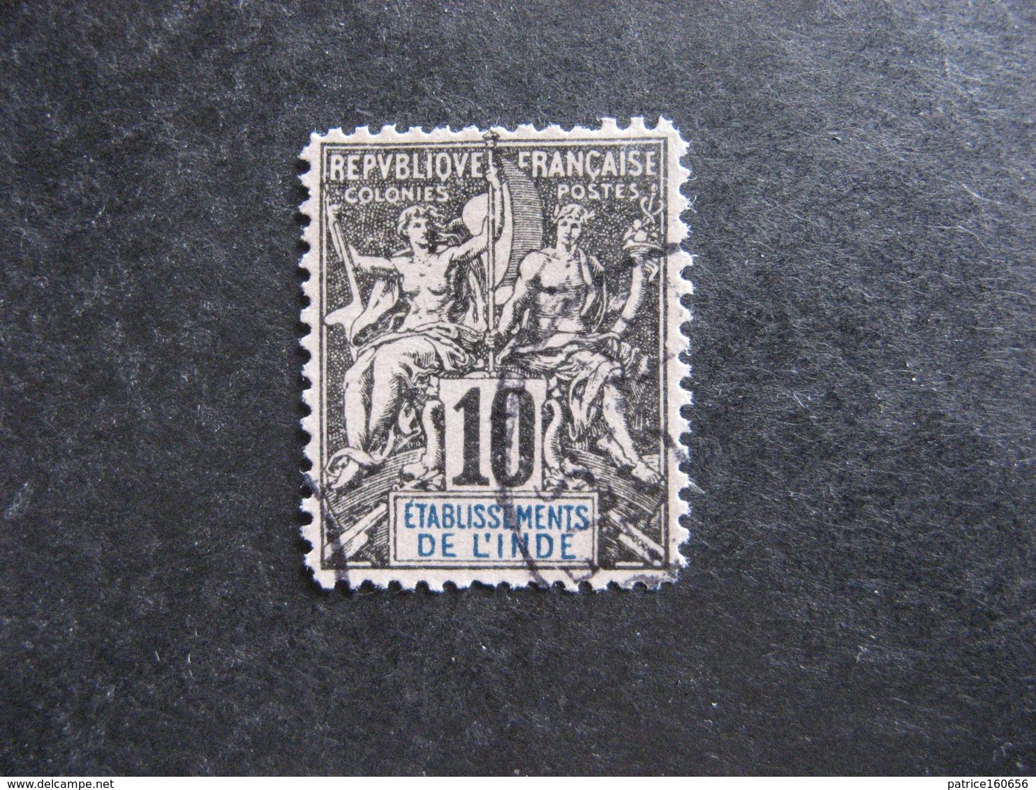 Inde:  TB N°5, Faux Fournier. Oblitéré . - Used Stamps