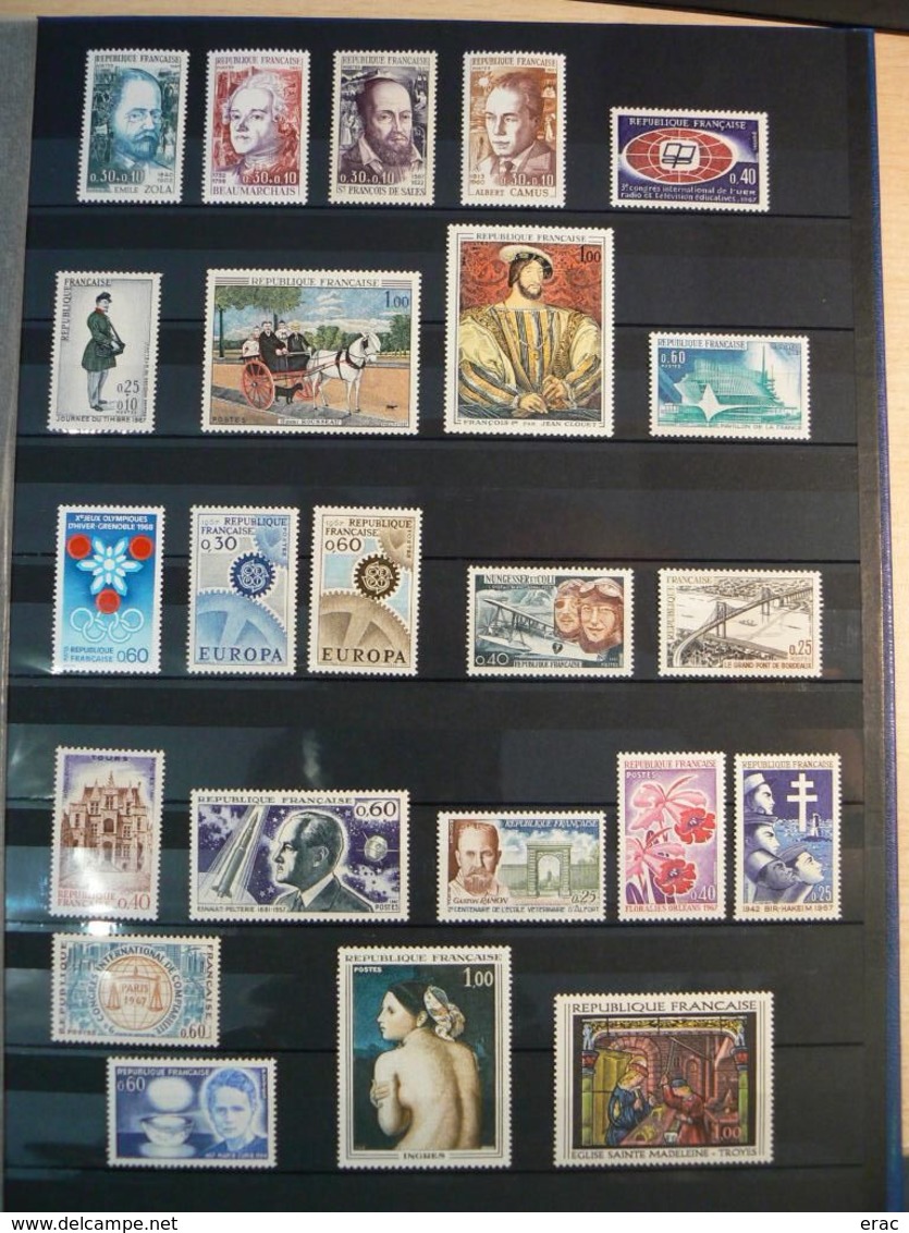 France - 1960 à 1969 + Préos, PA, Taxe et Service - Complet - Neufs ** - Cote 570