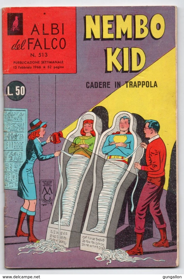 Albi Del Falco "Nembo Kid" (Mondadori 1966) N. 513 - Super Heroes