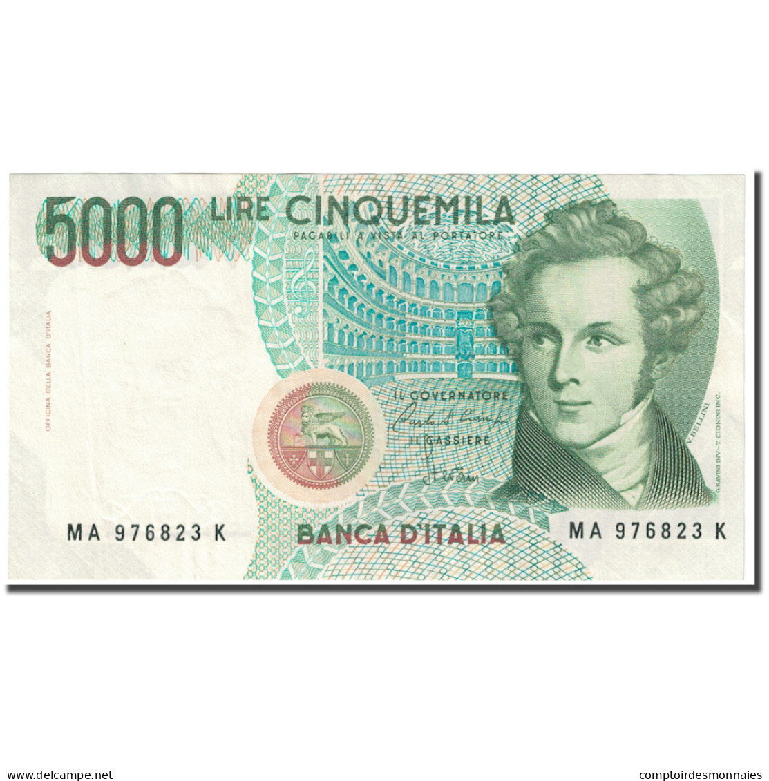 Billet, Italie, 5000 Lire, 1985, 1985-01-04, KM:111a, NEUF - 5.000 Lire