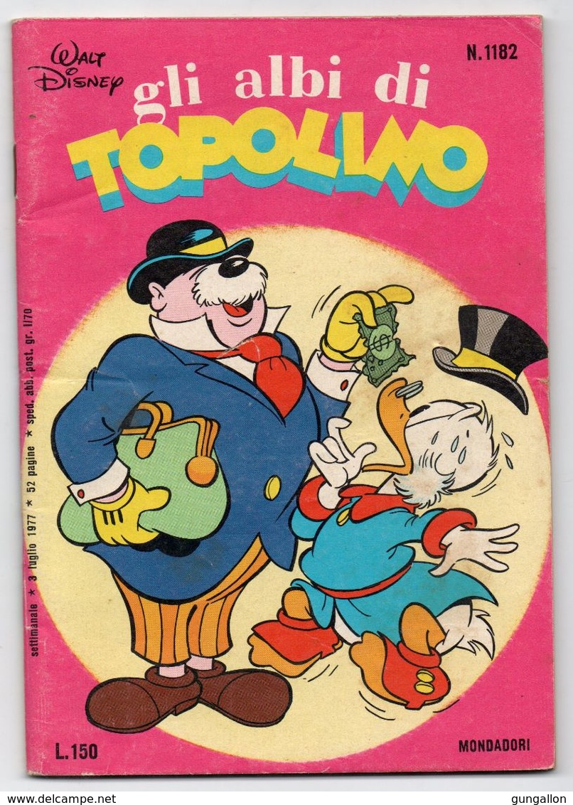 Albi Di Topolino (Mondadori 19756 N. 1182 - Disney