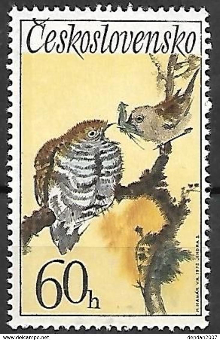 Czechoslovakia - MNH 1972 : Common Cuckoo  -  Cuculus Canorus - Cuco, Cuclillos