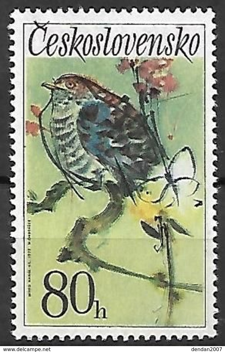 Czechoslovakia - MNH 1972 : Common Cuckoo  -  Cuculus Canorus - Koekoeken En Toerako's