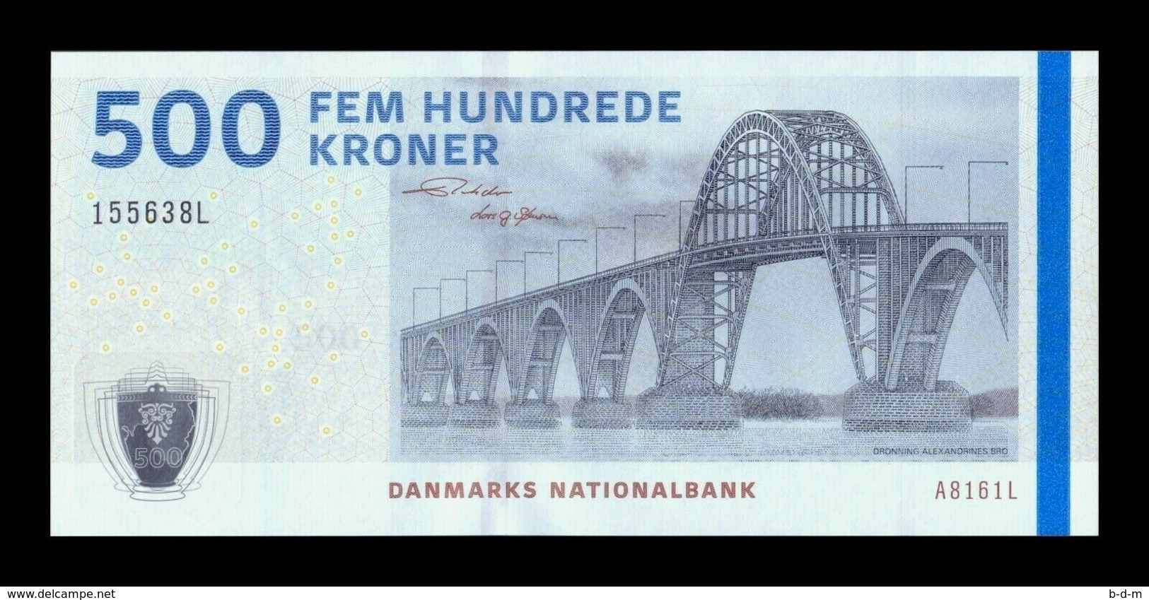 Dinamarca Denmark 500 Kroner 2016 Pick 68f(2) SC UNC - Denmark