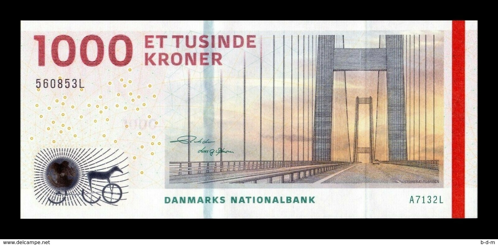 Dinamarca Denmark 1000 Kroner 2013 Pick 69c (2) SC UNC - Dänemark