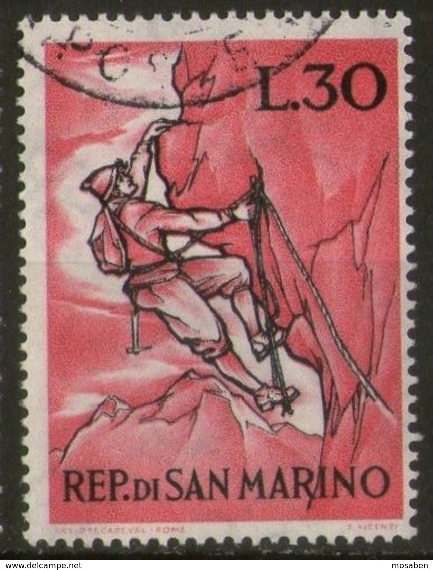 SAN MARINO	-	Yv. 558	-	Sass. 603	-		N-23236 - Oblitérés