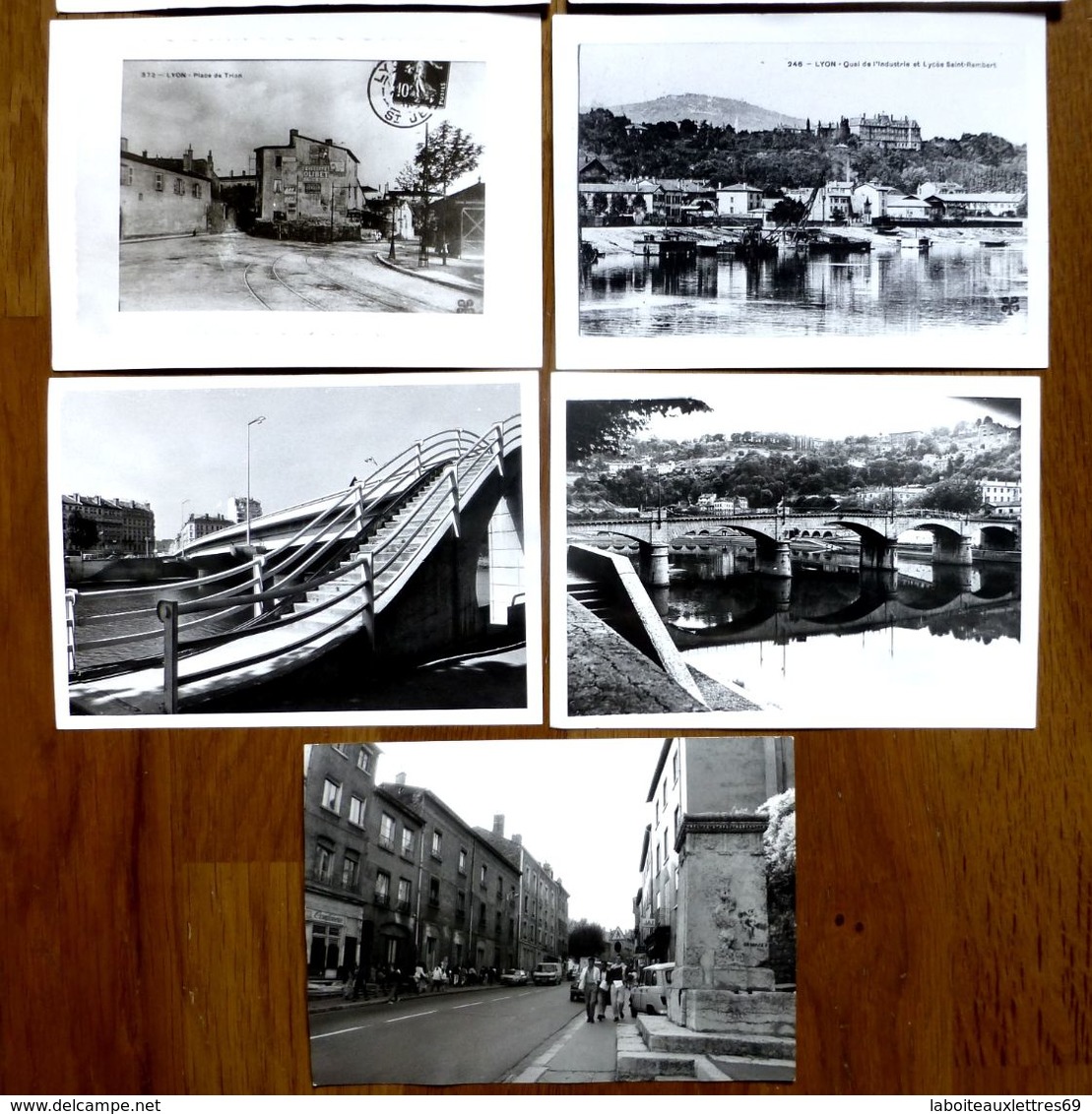 LOT DE 9 PHOTOS CARTES POSTALES VAISE ( LYON-69 ) - Lyon 9