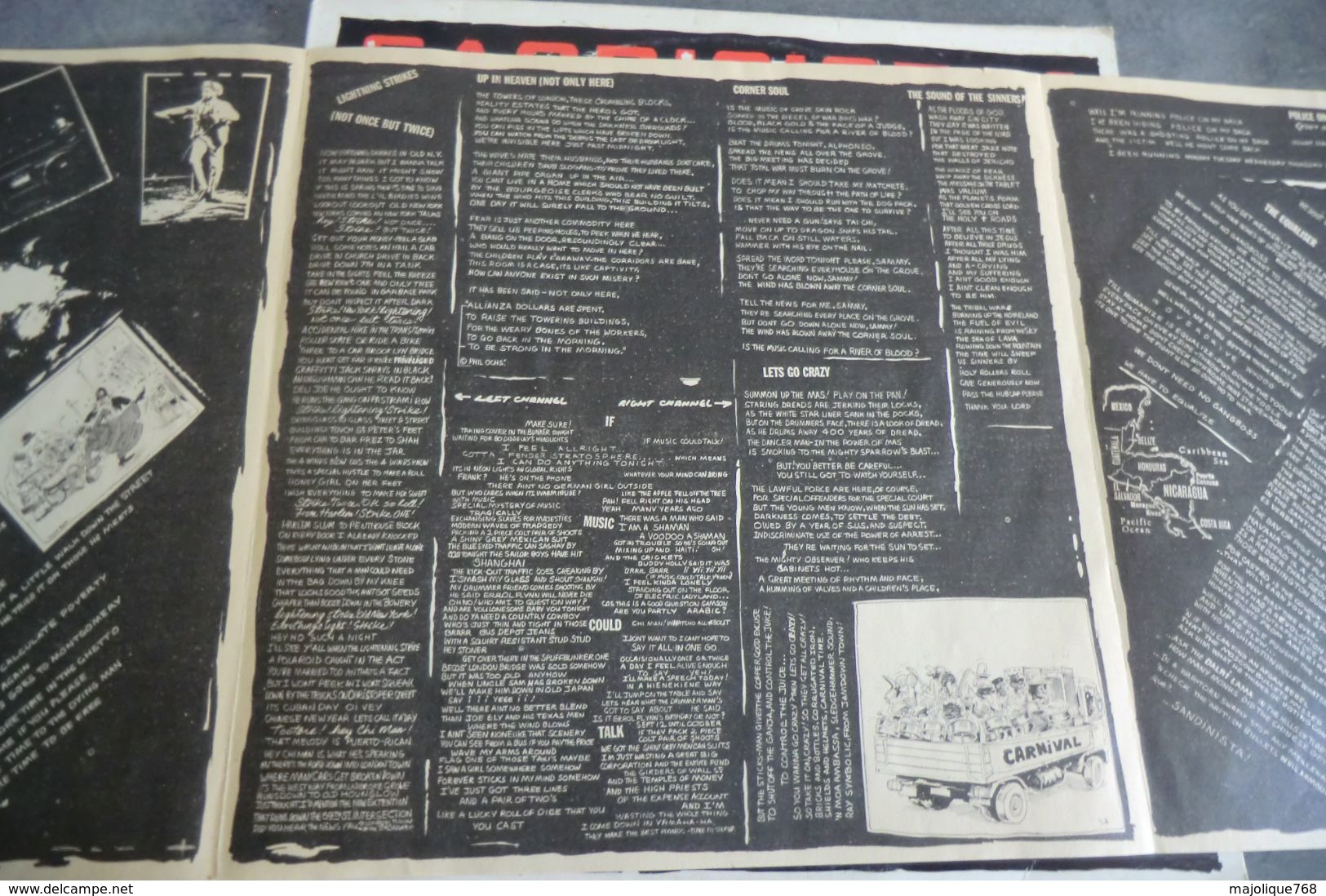 Disque - The Clash - Sandinista ! - CBS FSN 1 - 1980 - UK - - Reggae