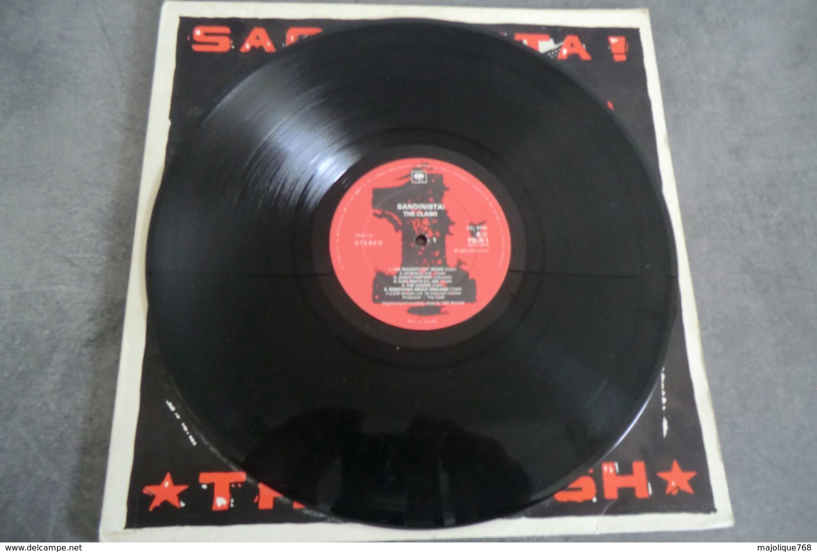 disque - The Clash - Sandinista ! - CBS FSN 1 - 1980 - UK -