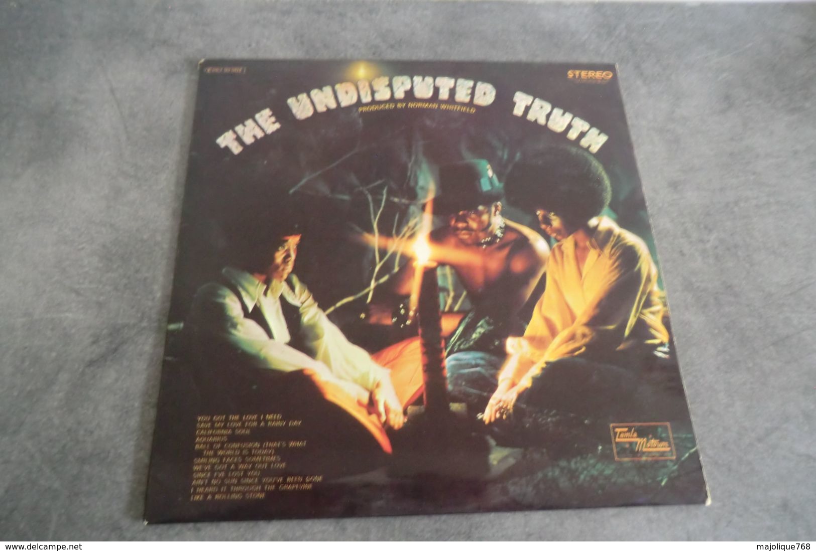 Disque - The Undisputed Truth - Tamla Motowm - 2 C06292902 - 1971 France - - Soul - R&B