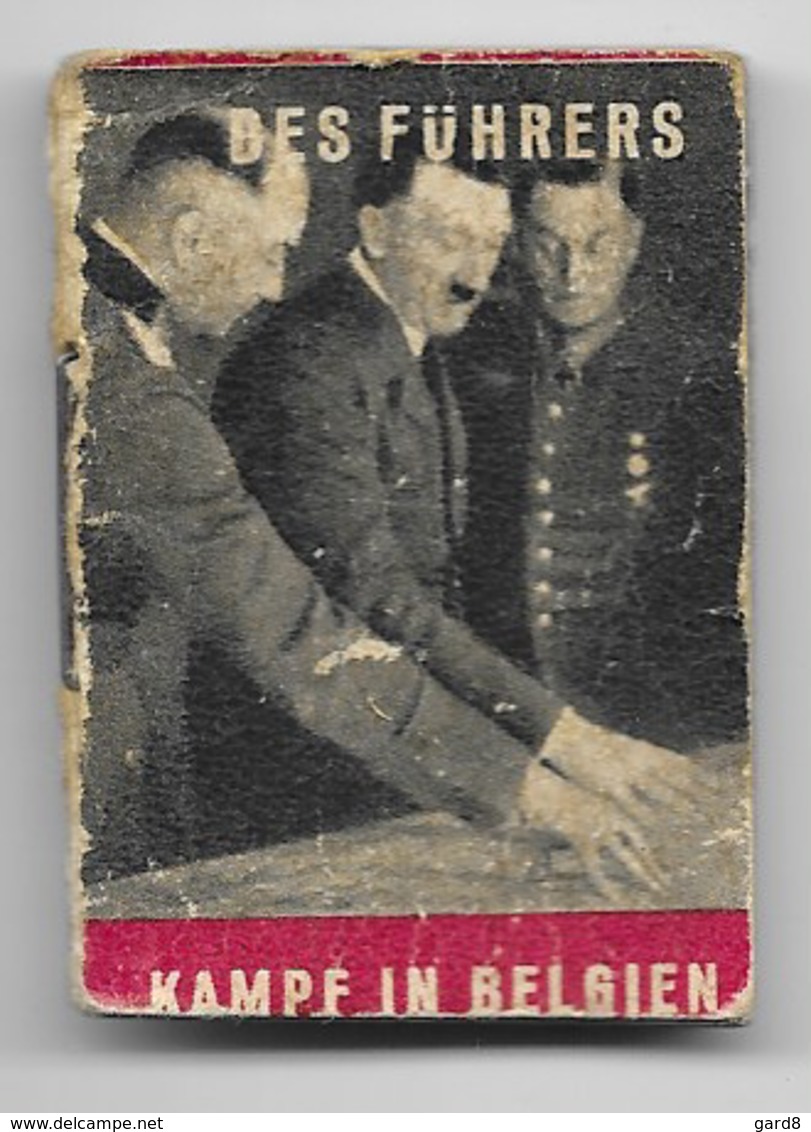 Propaganda   - Petit Livret Du KHW De 1940  - Hitler Kampf In Belgen  - 36 Pages - Autres & Non Classés