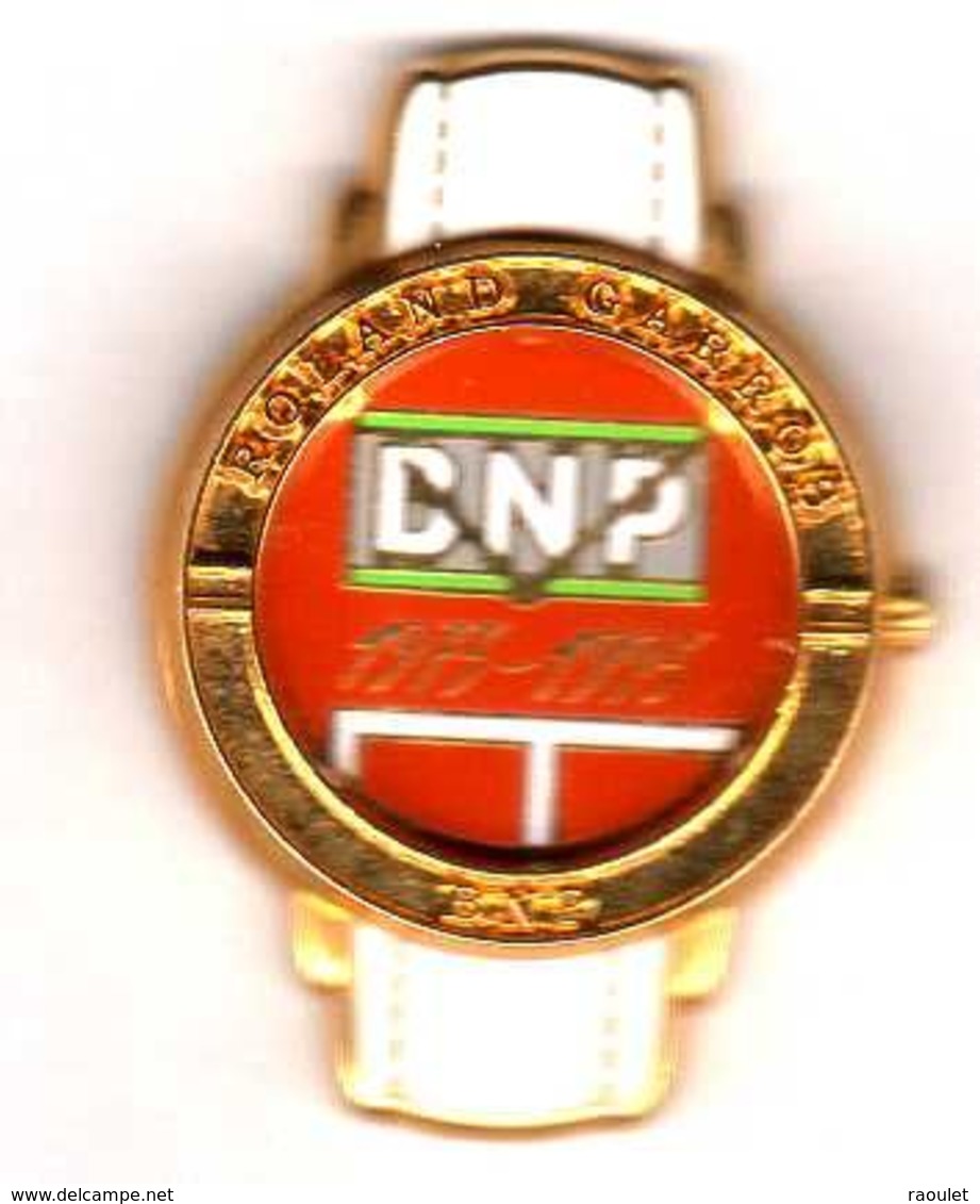 Pin's Montre  Roland Garros 93   Zamac Arthus Bertrand - Arthus Bertrand